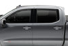 AVS 15-18 Chevy Colorado Crew Cab Ventvisor Low Profile Window Deflectors 4pc - Matte Black