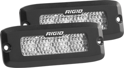 Rigid Industries SRQ - 60 Deg. Lens - White - Flush Mount - Set of 2