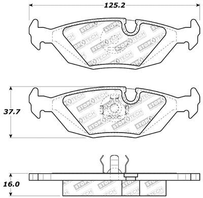 StopTech Performance Brake Pads