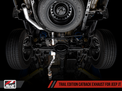 AWE Tuning 20-21 Jeep Gladiator JT 3.6L Trail Edition Cat-Back Exhaust