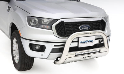 Lund 05-15 Toyota Tacoma Bull Bar w/Light & Wiring - Polished