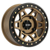 Method MR405 UTV Beadlock 15x7 4+3/+13mm Offset 4x156 132mm CB Method Bronze w/Matte Blk Ring Wheel