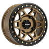 Method MR405 UTV Beadlock 15x7 5+2/+38mm Offset 4x136 106mm CB Method Bronze w/Matte Blk Ring Wheel