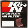 K&N Filter Universal Clamp-On Air Filter 5in Flange / 6-1/2in Base / 4-3/8in Top / 8in Height