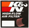 K&N Filter Universal Rubber Filter Round Straight 3.5in Flange ID x 5in OD x 8.5in H