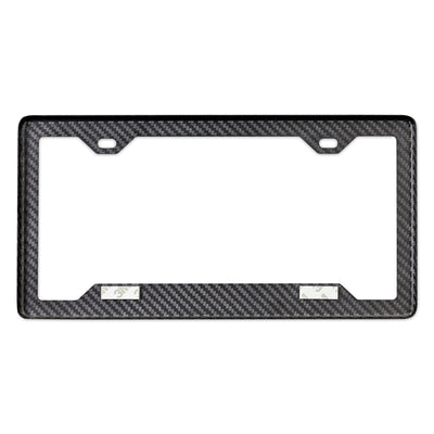 Mishimoto Carbon Fiber License Plate Frame - Matte