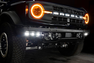 ORACLE Lighting 21-22 Ford Bronco Triple LED Fog Light Kit for Steel Bumper - White