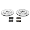 Power Stop 09-15 Cadillac CTS Rear Z23 Evolution Sport Brake Kit