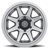 ICON Rebound Pro 17x8.5 6x135 6mm Offset 5in BS 87.1mm Bore Titanium Wheel