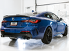 AWE Tuning 2019+ BMW M340i (G20) Resonated Touring Edition Exhaust - Quad Diamond Black Tips