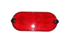 OVAL SECURITY REFLECTOR (FASTENER INCLUDED)