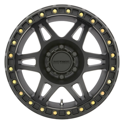 Method MR106 Beadlock 17x9 -44mm Offset 6x5.5 108mm CB Matte Black w/BH-H24125 Wheel