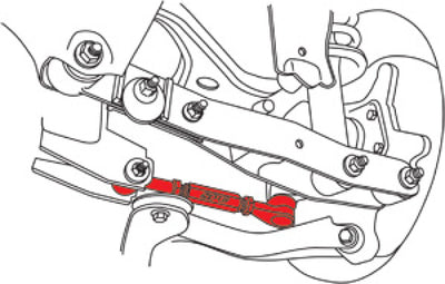 SPC Performance 08-12 Subaru Impreza (All)/09-12 Forester (All) Rear Adjustable Toe Arm