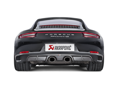 Akrapovic 16-17 Porsche 911 Carrera S/4/4S/GTS (991.2) Slip-On Line (Titanium) w/ Titanium Tips