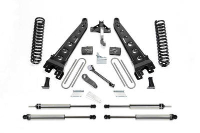 Fabtech 08-16 Ford F250 4WD 6in Radius Arm System w/DL Shocks