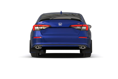 Rally Armor 2022 Honda Civic (Incl. Si/Sport/Touring) Black UR Mud Flap w/ Grey Logo