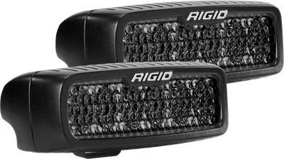 Rigid Industries SR-Q Series PRO Midnight Edition - Spot - Diffused - Pair