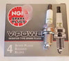 4 Plugs of NGK V-Power Spark Plugs BKR5E-11/6953