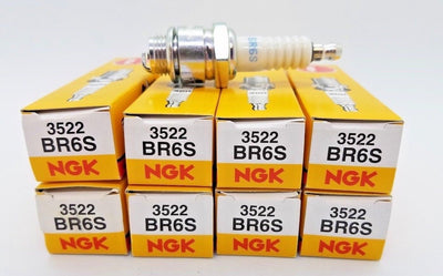 8 Plugs of NGK Standard Series Spark Plugs BR6S/3522