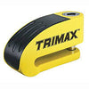 TRIMAX Alarm Disc Lock 10mm Pin Yellow