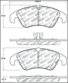 StopTech Performance 08-10 Audi A5 / 10 S4 / 09-10 Audi A4 (except Quattro) Front Brake Pads