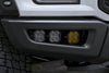 Diode Dynamics 17-20 Ford Raptor SS3 LED Fog Light Kit - Yellow Pro