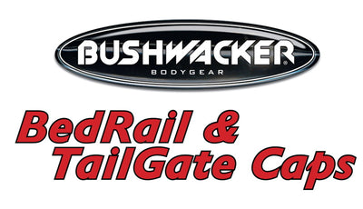 Bushwacker 94-01 Dodge Ram 1500 Fleetside Bed Rail Caps 96.0in Bed - Black