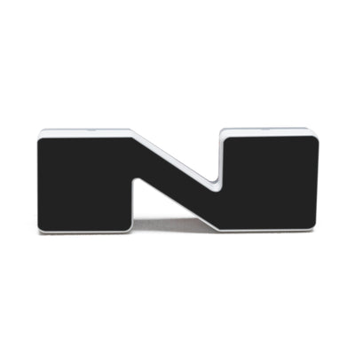 ORACLE Lighting Universal Illuminated LED Letter Badges - Matte Black Surface Finish - N