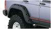 Bushwacker 84-01 Jeep Cherokee Cutout Style Flares 4pc Fits 4-Door Sport Utility Only - Black