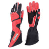 RaceQuip SFI-5 Red/Black Large Outseam Angle Cut Glove