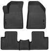 Husky Liners 15-22 Jeep Cherokee WeatherBeater Combo Black Floor Liners