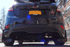 Rally Armor 13-19 USDM Ford Fiesta ST Black UR Mud Flap w/ White Logo