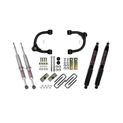 Skyjacker 2016-2020 Toyota Tacoma 3.0in UCA Lift Kit w/Rear Blocks and Black Max Shocks