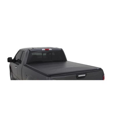 Lund 05-17 Nissan Frontier (6ft. Bed) Genesis Tri-Fold Tonneau Cover - Black