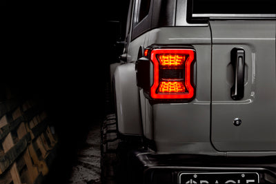 Oracle Jeep Wrangler JL Black Series LED Tail Lights