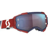 SCOTT Fury Goggles Red/Blue/Blue Chrome Works