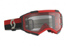 SCOTT Fury Goggles Clear Red/Black/Clear Works