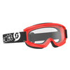 SCOTT Agent Goggles Red/Clear