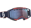 SCOTT Prospect Snow Cross Goggles Retro Blue/Red/Enhancer Blue Chrome