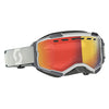 SCOTT Fury Snow Cross Light Sensitive Goggles Grey/Light Sensitive Red Chrome