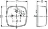 Hella 2578 Stop / Turn / Tail / License Plate Lamp