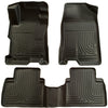 Husky Liners 09-12 Toyota Corolla/Matrix/Pontiac Vibe (FWD) WeatherBeater Combo Black Floor Liners