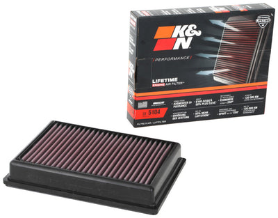 K&N 19-21 Ford Transit Connect L4-2.0L F/I Replacement Drop In Air Filter