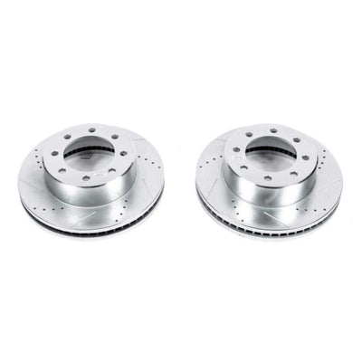 Power Stop 11-22 Ram 3500 Front Drilled & Slotted Rotor - Pair
