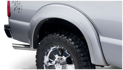 Bushwacker 11-16 Ford F-250 Super Duty Styleside Extend-A-Fender Style Flares 2pc - Black