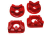 Energy Suspension 92-01 Honda Red Motor Mount Inserts (Manual Transmission) (2 Torque Positions)