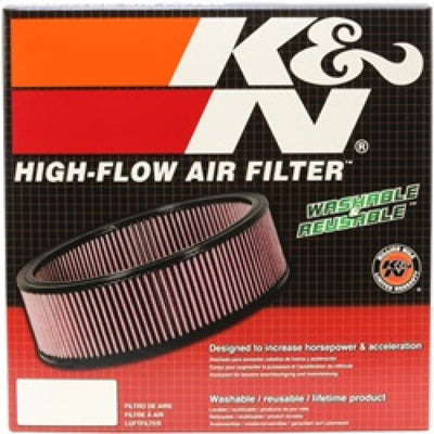 K&N Replacement Air Filter GM CARS V8, 1966-76