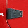 Rugged Ridge 07-18 Jeep Wrangler Textured Black Door Hinge Cover Kit