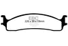 EBC 06-11 Dodge Ram 1500 Mega Cab 2WD Extra Duty Front Brake Pads