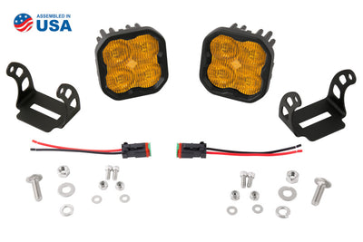 Diode Dynamics SS3 Max ABL - Yellow Driving Standard (Pair)